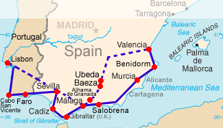 Spain Map 2004